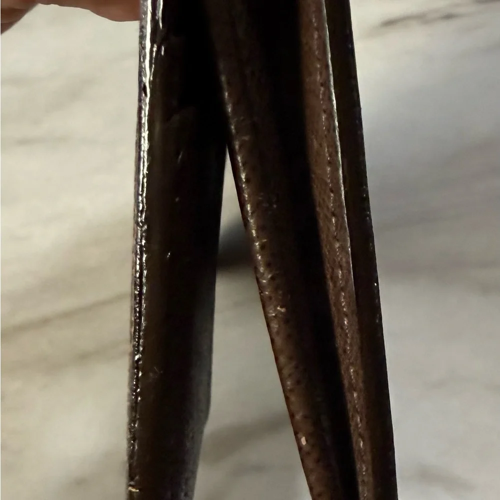 Louis Vuitton BRAZZA WALLET in Damier Ebene